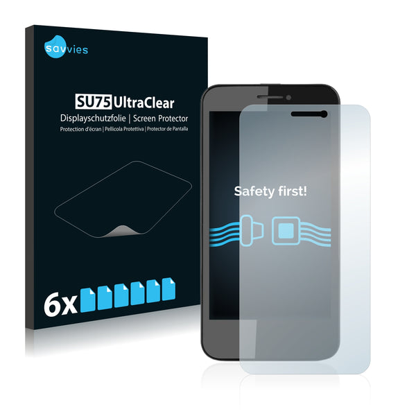 6x Savvies SU75 Screen Protector for Cubot GT99