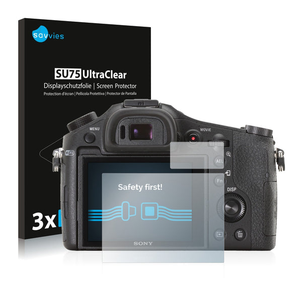 6x Savvies SU75 Screen Protector for Sony Cyber-Shot DSC-RX10