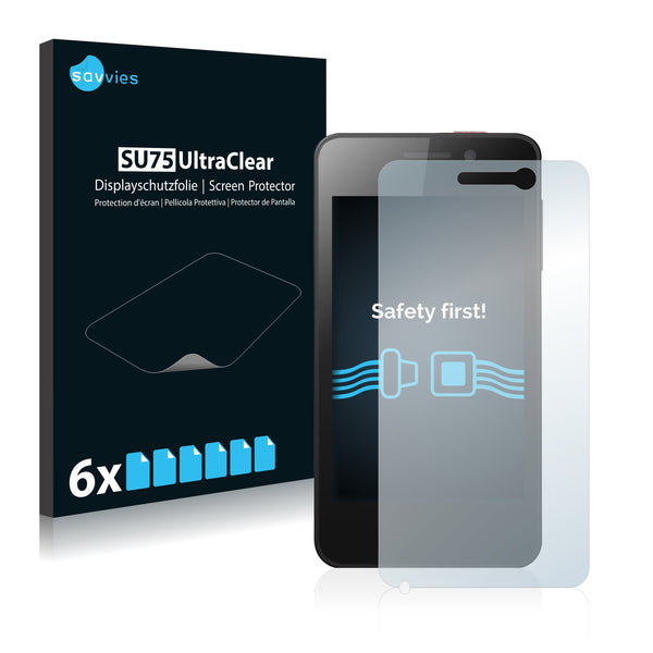 6x Savvies SU75 Screen Protector for Cubot GT90