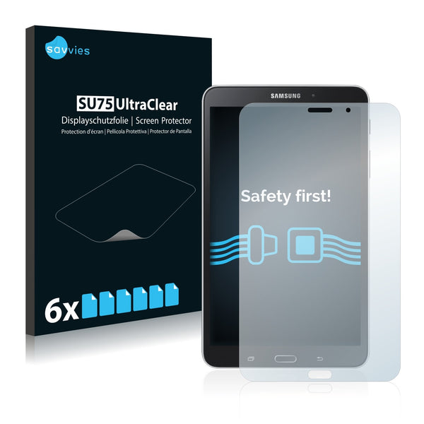 6x Savvies SU75 Screen Protector for Samsung Galaxy Tab 4 (8.0) 3G SM-T331