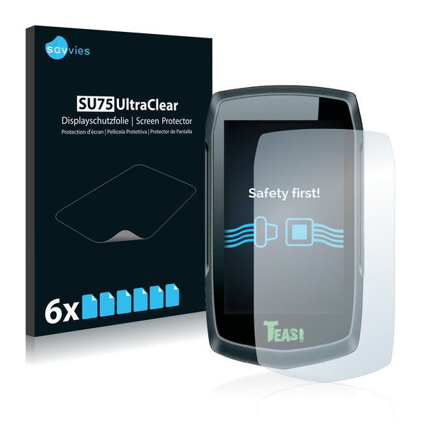 6x Savvies SU75 Screen Protector for A-Rival Teasi One2