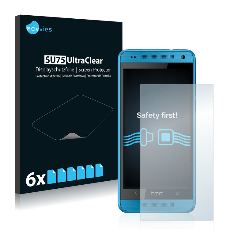 6x Savvies SU75 Screen Protector for HTC One Mini 2
