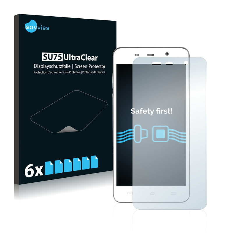 6x Savvies SU75 Screen Protector for THL W200S