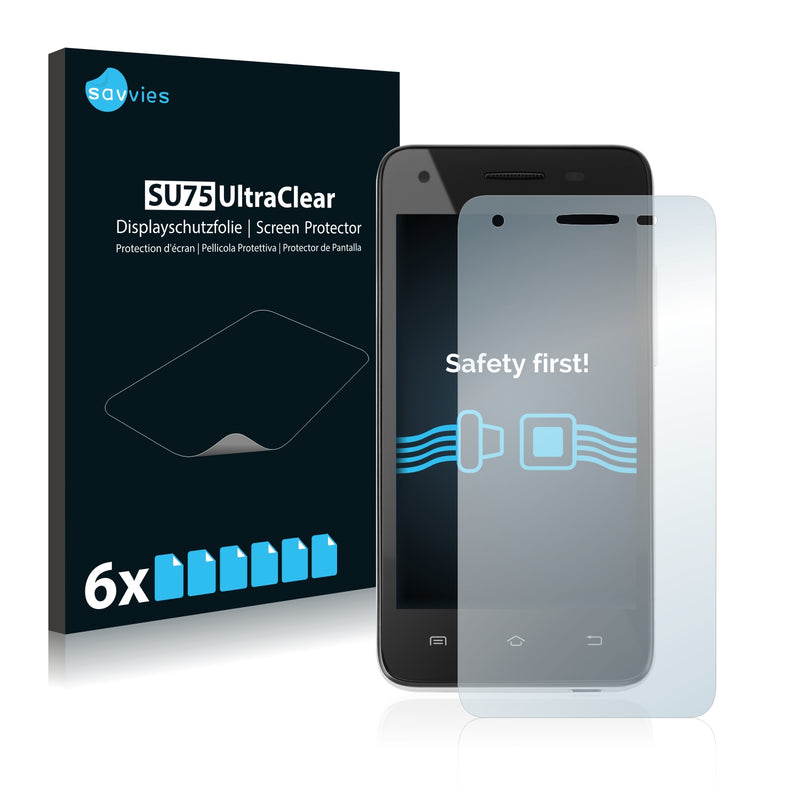 6x Savvies SU75 Screen Protector for Ice Phone Ice Forever
