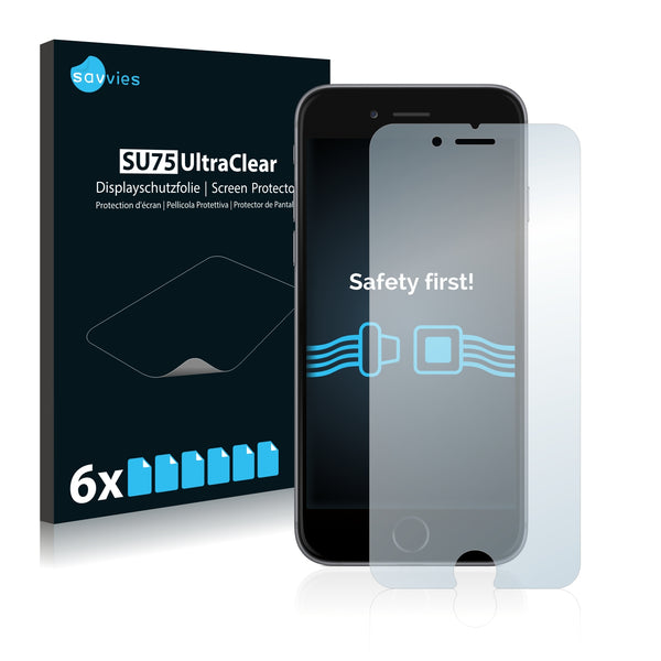 6x Savvies SU75 Screen Protector for Apple iPhone 6