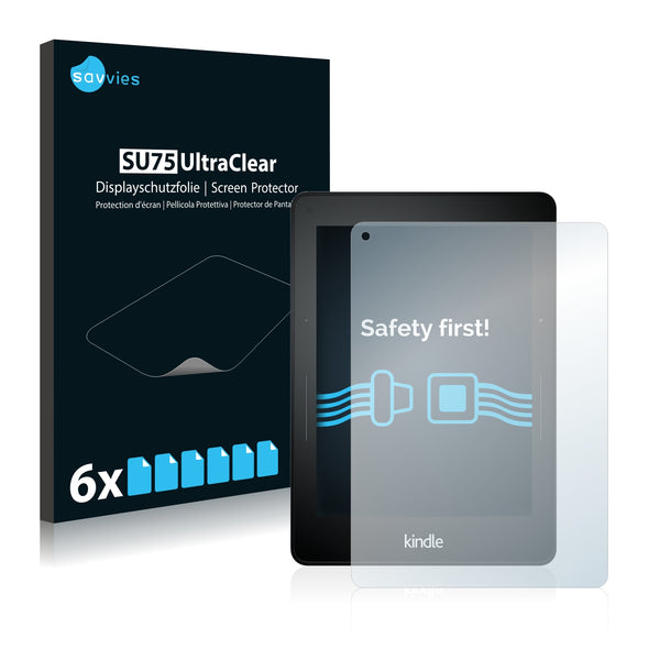 6x Savvies SU75 Screen Protector for Amazon Kindle Voyage