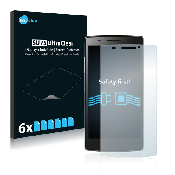 6x Savvies SU75 Screen Protector for Elephone G5