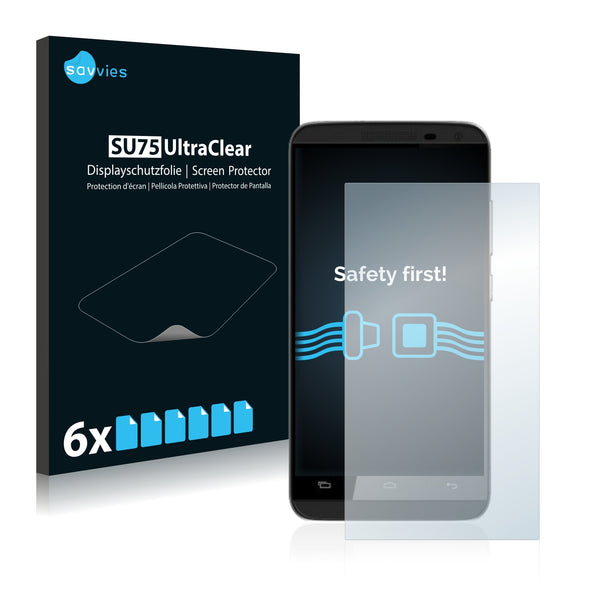 6x Savvies SU75 Screen Protector for Walton Primo RM