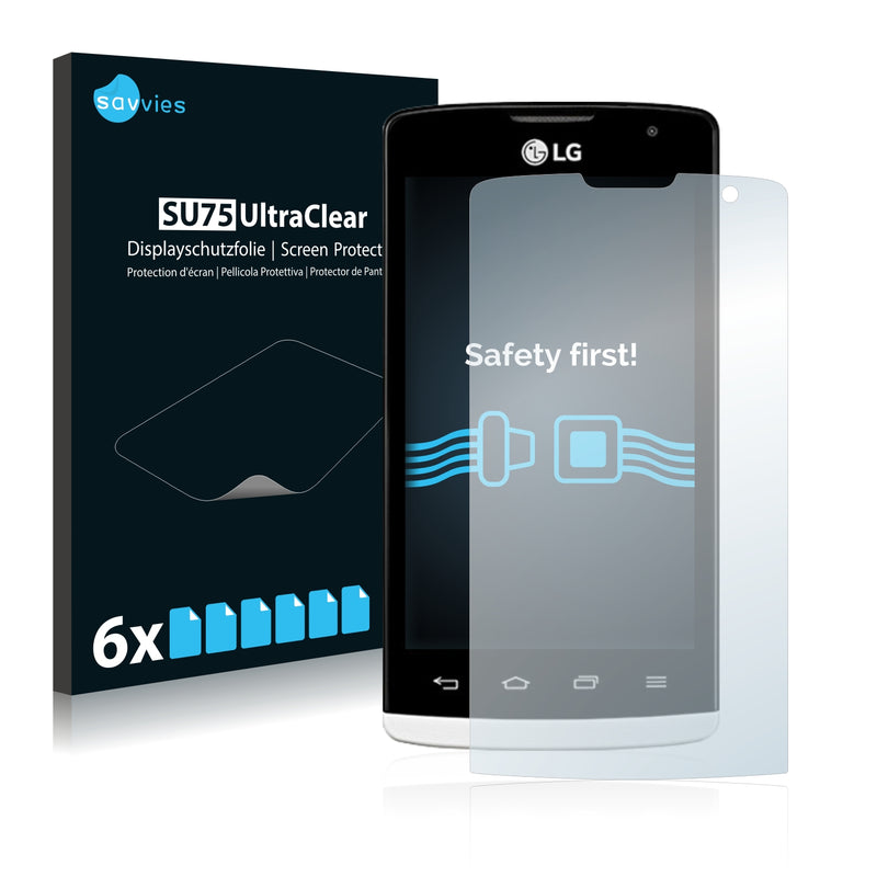 6x Savvies SU75 Screen Protector for LG Joy