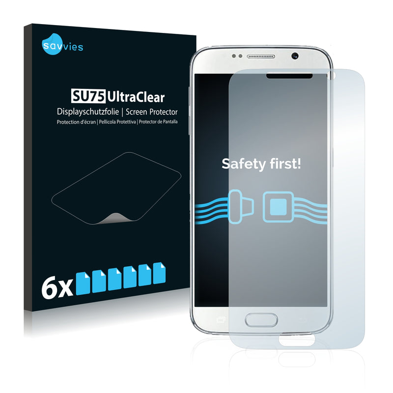 6x Savvies SU75 Screen Protector for No. 1 S6i