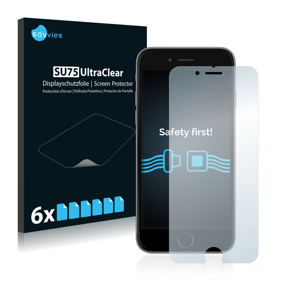 6x Savvies SU75 Screen Protector for Apple iPhone 6S