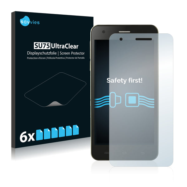 6x Savvies SU75 Screen Protector for M-Horse S80