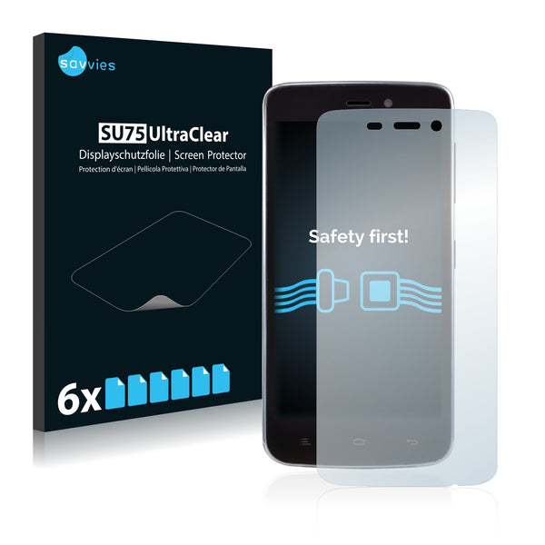 6x Savvies SU75 Screen Protector for NGM Dynamic Now