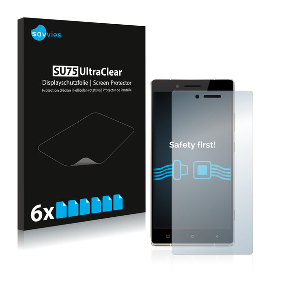 6x Savvies SU75 Screen Protector for Allview X2 Xtreme