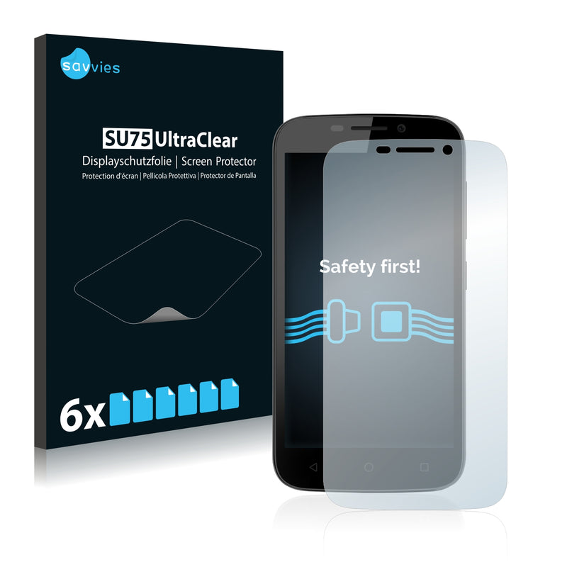 6x Savvies SU75 Screen Protector for Elephone G9