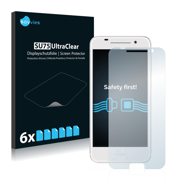 6x Savvies SU75 Screen Protector for HTC One A9