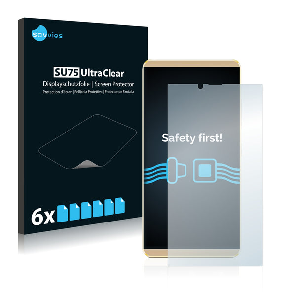 6x Savvies SU75 Screen Protector for Allview V2 Viper X