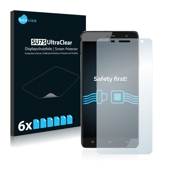 6x Savvies SU75 Screen Protector for Cubot H1