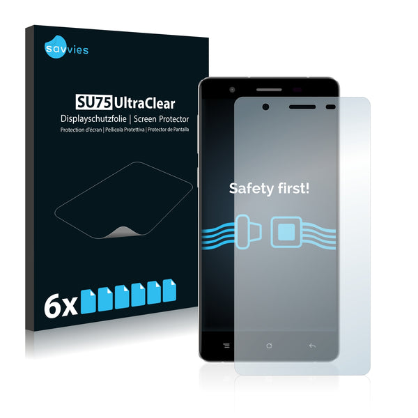 6x Savvies SU75 Screen Protector for Cubot S550
