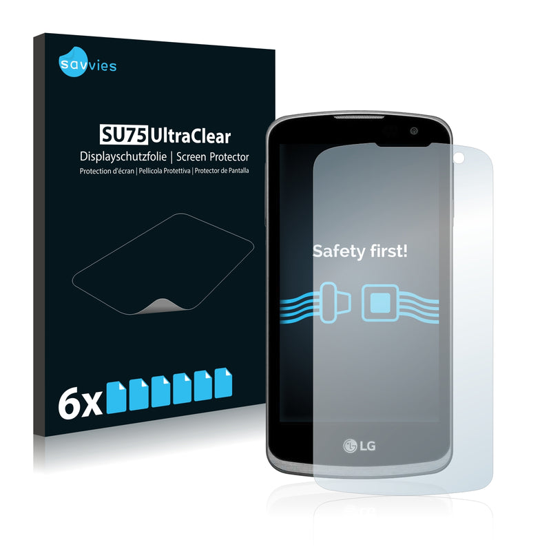 6x Savvies SU75 Screen Protector for LG Spree