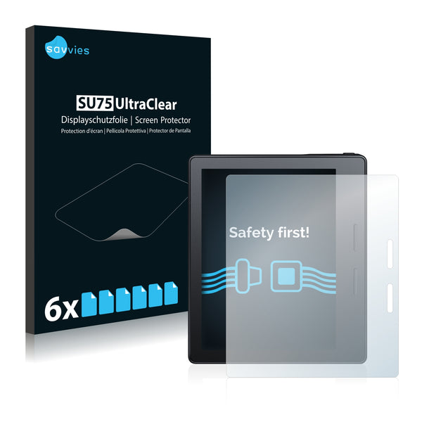 6x Savvies SU75 Screen Protector for Amazon Kindle Oasis 2016