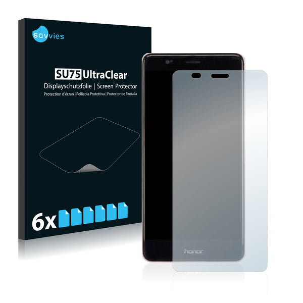 6x Savvies SU75 Screen Protector for Honor V8