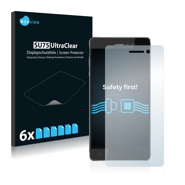 6x Savvies SU75 Screen Protector for Blackview Omega Pro