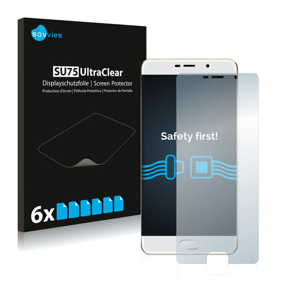 6x Savvies SU75 Screen Protector for Elephone R9