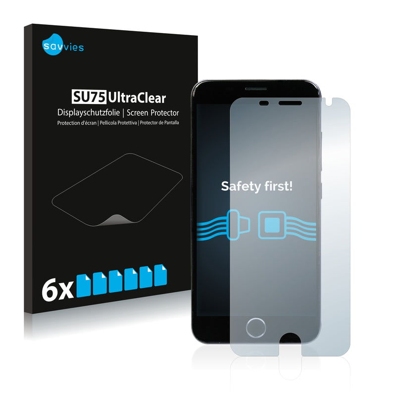 6x Savvies SU75 Screen Protector for Mediacom PhonePad Duo X532U
