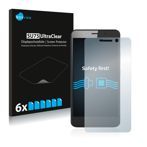 6x Savvies SU75 Screen Protector for THL T9 Plus