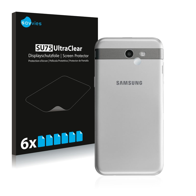 6x Savvies SU75 Screen Protector for Samsung Galaxy J3 2017 (Camera)