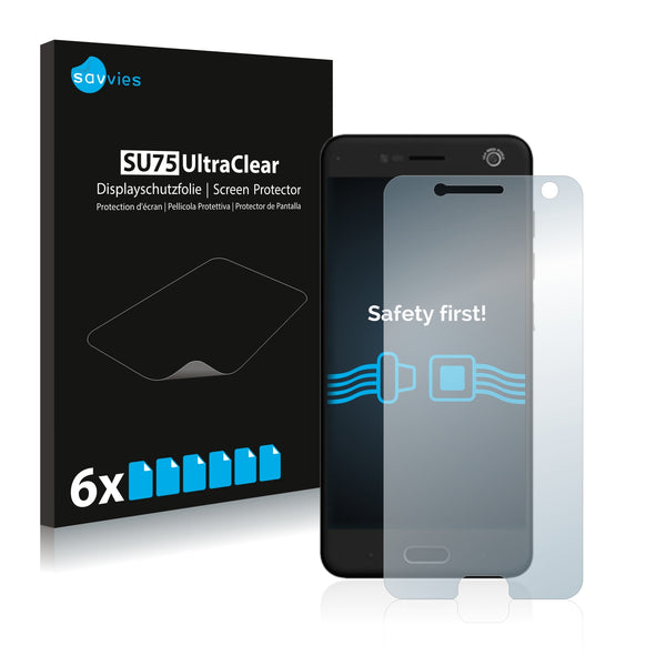 6x Savvies SU75 Screen Protector for ZTE Blade V8