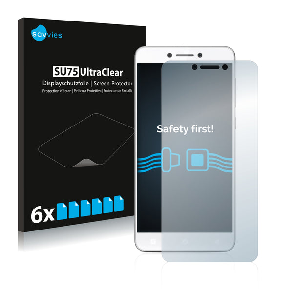 6x Savvies SU75 Screen Protector for Coolpad Cool Changer