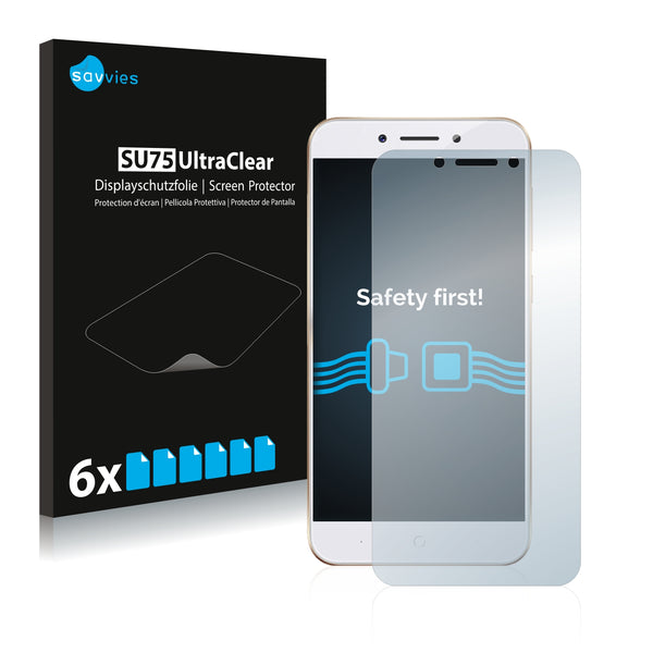 6x Savvies SU75 Screen Protector for 360 Mobile N5