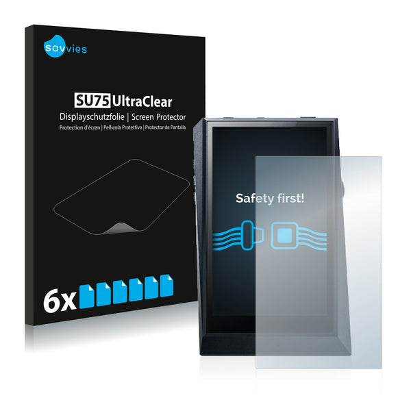 6x Savvies SU75 Screen Protector for Astell&Kern AK300