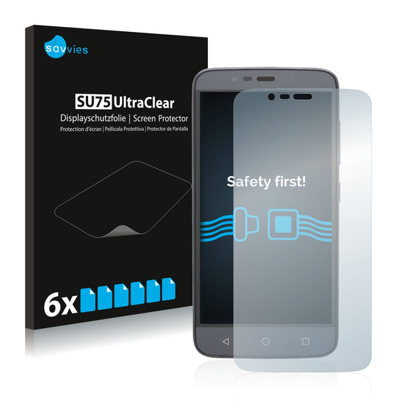 6x Savvies SU75 Screen Protector for ZTE Blade A462
