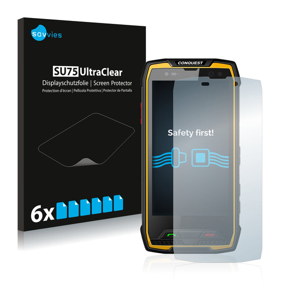 6x Savvies SU75 Screen Protector for VKworld VK7000