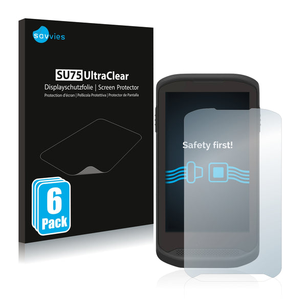 6x Film Screen Protector for Zebra TC20 Touch