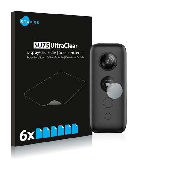 6x Savvies SU75 Screen Protector for Insta360 One X