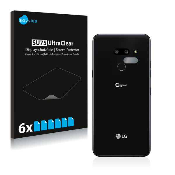 6x Savvies SU75 Screen Protector for LG G8 ThinQ (Camera)