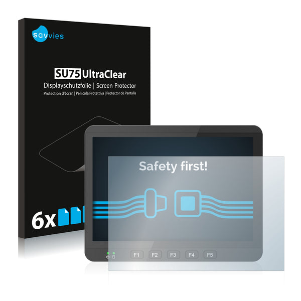 6x Savvies SU75 Screen Protector for Winmate FM07