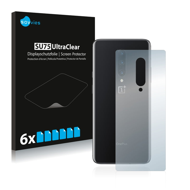 6x Savvies SU75 Screen Protector for OnePlus 7 Pro (Back)