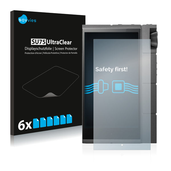 6x Savvies SU75 Screen Protector for Astell&Kern Kann Cube