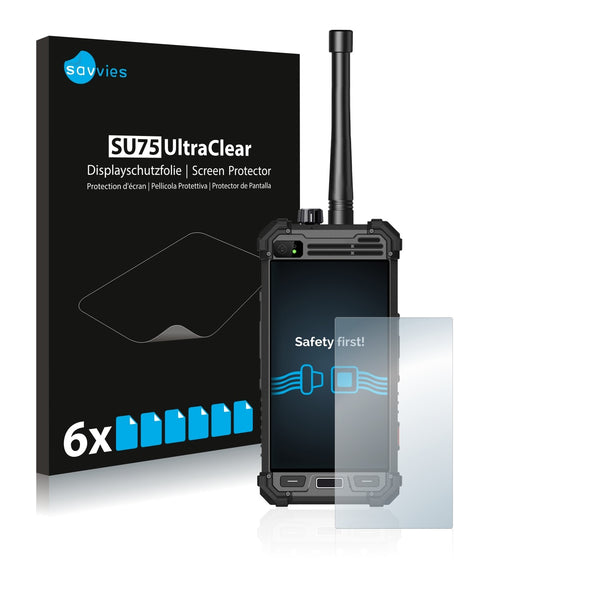 6x Savvies SU75 Screen Protector for Rfinder M1 DV/U DMR 4G/LTE