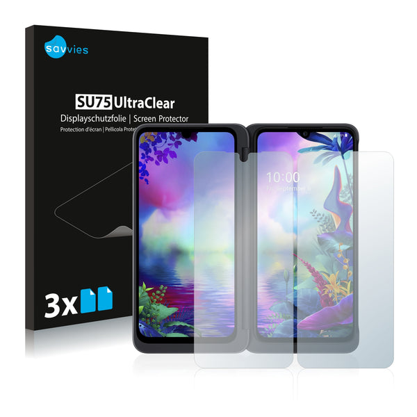 6x Savvies SU75 Screen Protector for LG G8X ThinQ
