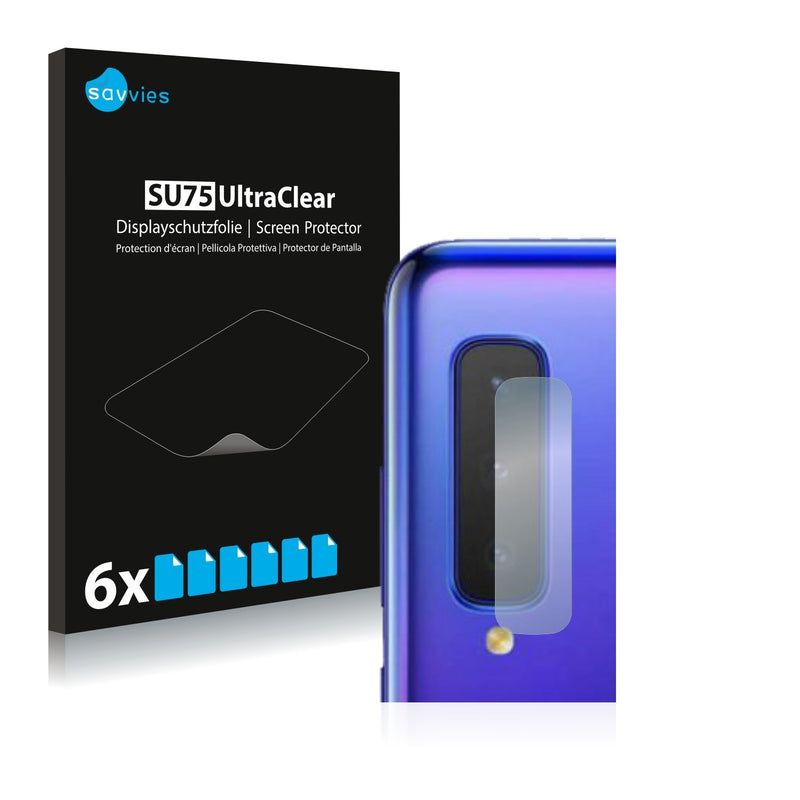 6x Savvies SU75 Screen Protector for Samsung Galaxy Fold (Outer camera)