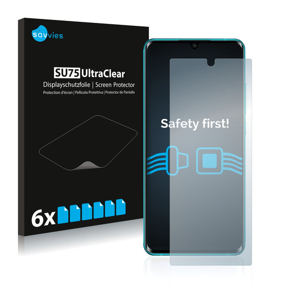 6x Savvies SU75 Screen Protector for Xiaomi Mi Note 10