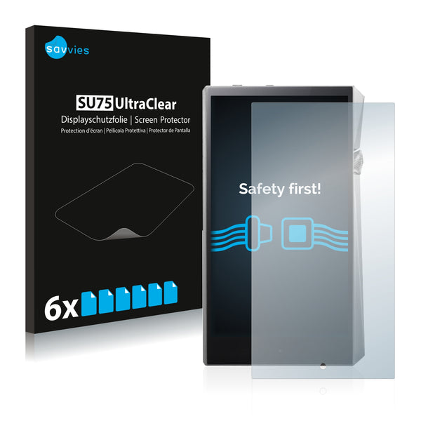 6x Savvies SU75 Screen Protector for Astell & Kern SP2000