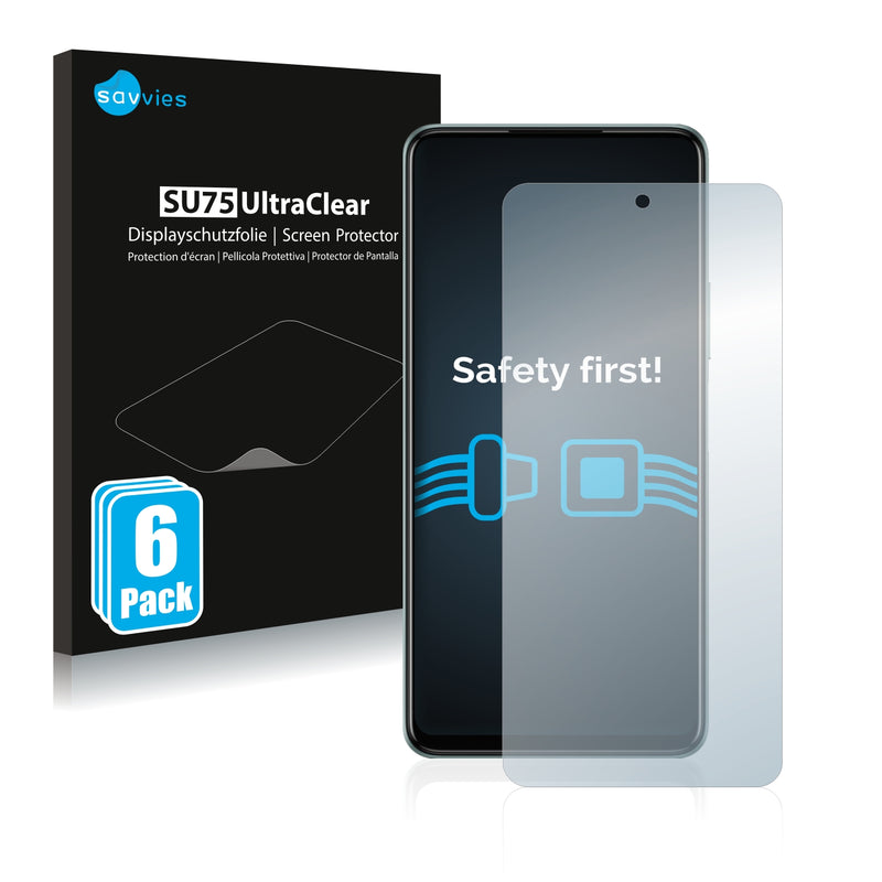 6x Savvies SU75 Screen Protector for Infinix Note 11S