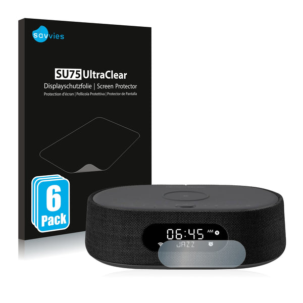 6x Savvies SU75 Screen Protector for Harman Kardon Citation Oasis DAB